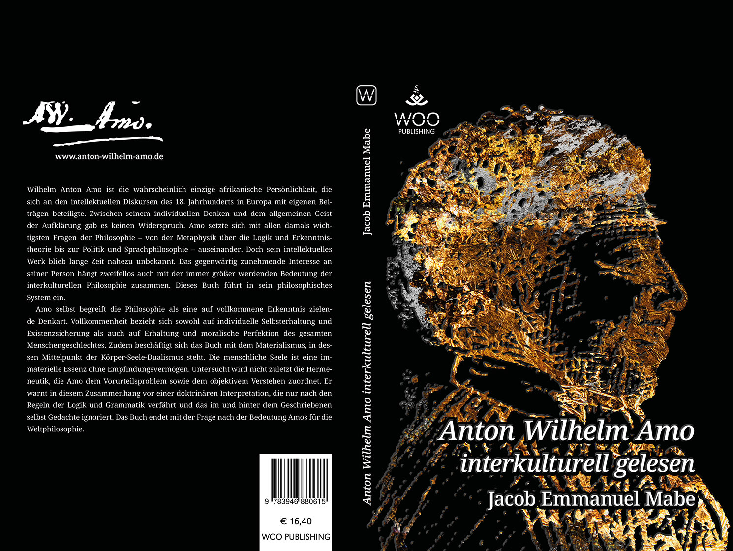 Buchcover: Anton Wilhelm Amo interkulturell gelesen